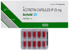 Actoid 25 Capsule 10