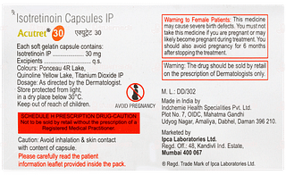 Acutret 30 Capsule 10
