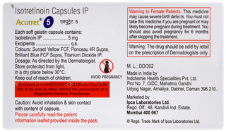 Acutret 5 Capsule 10