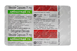 Afogatran 75 Capsule 10