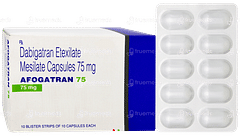 Afogatran 75 Capsule 10