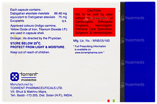 Afogatran 75 Capsule 10