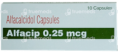 Alfacip 0.25 MCG Capsule 10