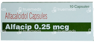 Alfacip 0.25 MCG Capsule 10