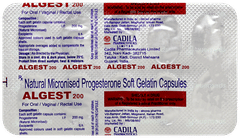 Algest 200 Capsule 10