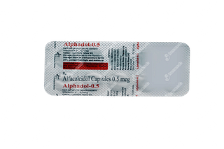 Alphadol 0.5 MCG Capsule 10