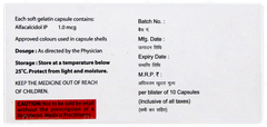 Alphadol 1 Capsule 10 Alphadol 1 Capsule 10
