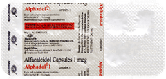 Alphadol 1 Capsule 10 Alphadol 1 Capsule 10