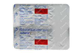 Alphadol C Capsule 10