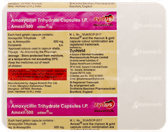 Amoxil 500 Capsule 10