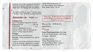 Amucoe 100 Mg Capsule 10