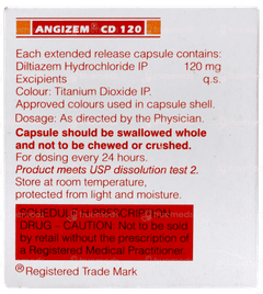 Angizem Cd 120 Capsule 10