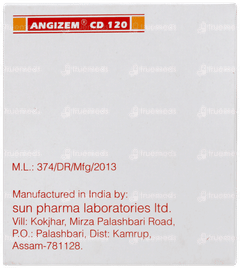 Angizem Cd 120 Capsule 10