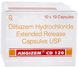 Angizem Cd 120 Capsule 10