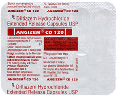Angizem Cd 120 Capsule 10