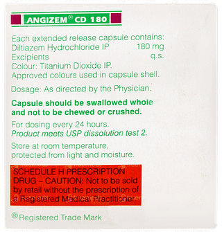 Angizem Cd 180 Capsule 10