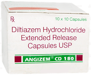 Angizem Cd 180 Capsule 10
