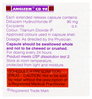 Angizem Cd 90 Capsule 10
