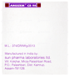 Angizem Cd 90 Capsule 10