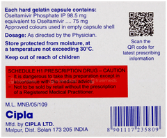 Antiflu 75Mg Capsule 10 Antiflu 75Mg Capsule 10