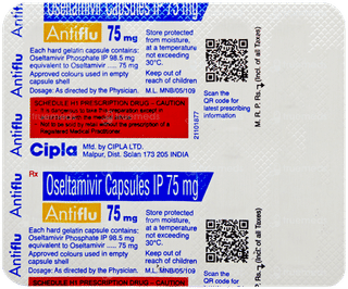 Antiflu 75Mg Capsule 10