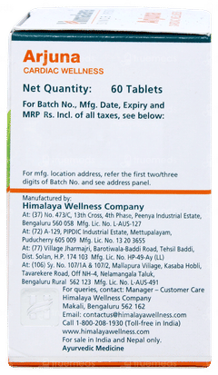 Himalaya Arjuna Tablet 60