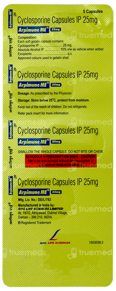 Arpimune Me 25mg Capsule 5