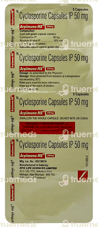 Arpimune Me 50mg Capsule 5