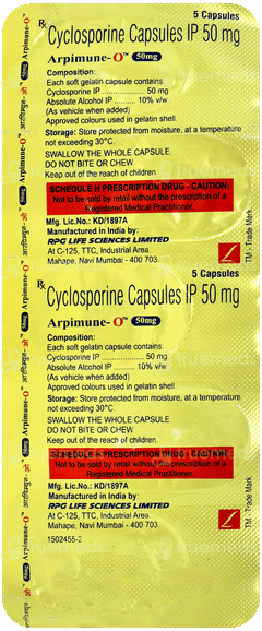 Arpimune O 50Mg Capsule 5