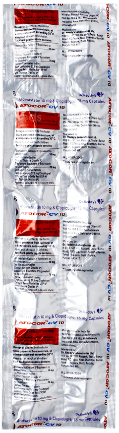 Atocor Cv 10 Capsule 10 Atocor Cv 10 Capsule 10