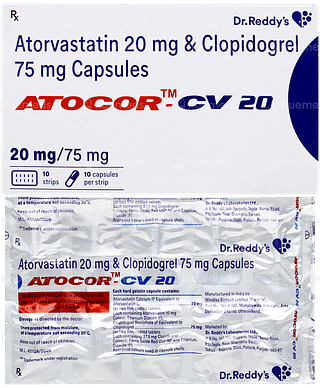 Atocor Cv 20 Capsule 10