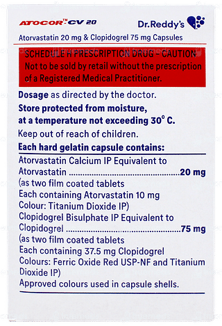 Atocor Cv 20 Capsule 10