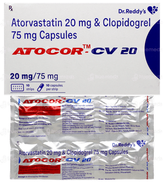 Atocor Cv 20 Capsule 10