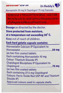 Atocor Cv 20 Capsule 10 Atocor Cv 20 Capsule 10