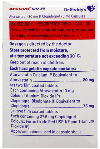 Atocor Cv 20 Capsule 10