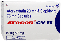 Atocor Cv 20 Capsule 10 Atocor Cv 20 Capsule 10