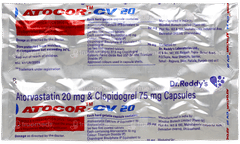 Atocor Cv 20 Capsule 10 Atocor Cv 20 Capsule 10