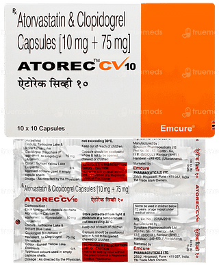 Atorec Cv 10 Capsule 10