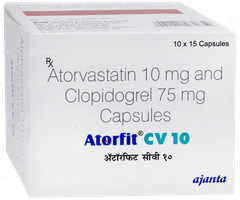 Atorfit Cv 10 Capsule 15
