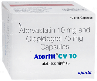 Atorfit Cv 10 Capsule 15