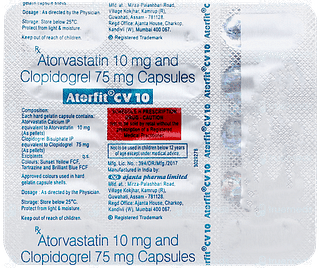 Atorfit Cv 10 Capsule 15