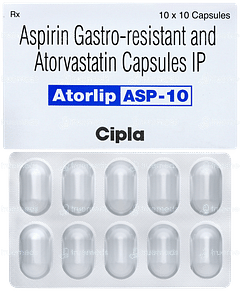 Atorlip Asp 10 Capsule 10