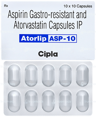 Atorlip Asp 10 Capsule 10