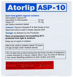 Atorlip Asp 10 Capsule 10