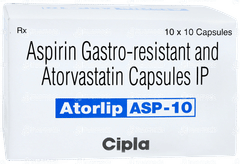 Atorlip Asp 10 Capsule 10