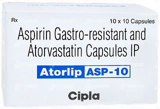 Atorlip Asp 10 Capsule 10