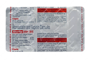 Atorlip Asp 20 Capsule 10