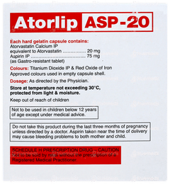 Atorlip Asp 20 Capsule 10 Atorlip Asp 20 Capsule 10
