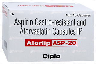 Atorlip Asp 20 Capsule 10