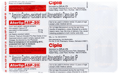 Atorlip Asp 20 Capsule 10 Atorlip Asp 20 Capsule 10